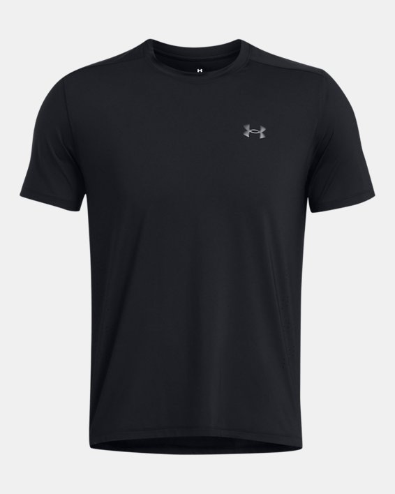Men's UA Launch Elite Short Sleeve, Black, pdpMainDesktop image number 3